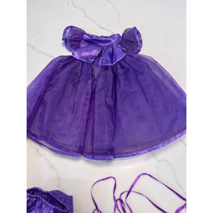Doll Clothes for 18” American Girl Doll Purple Dance Dress